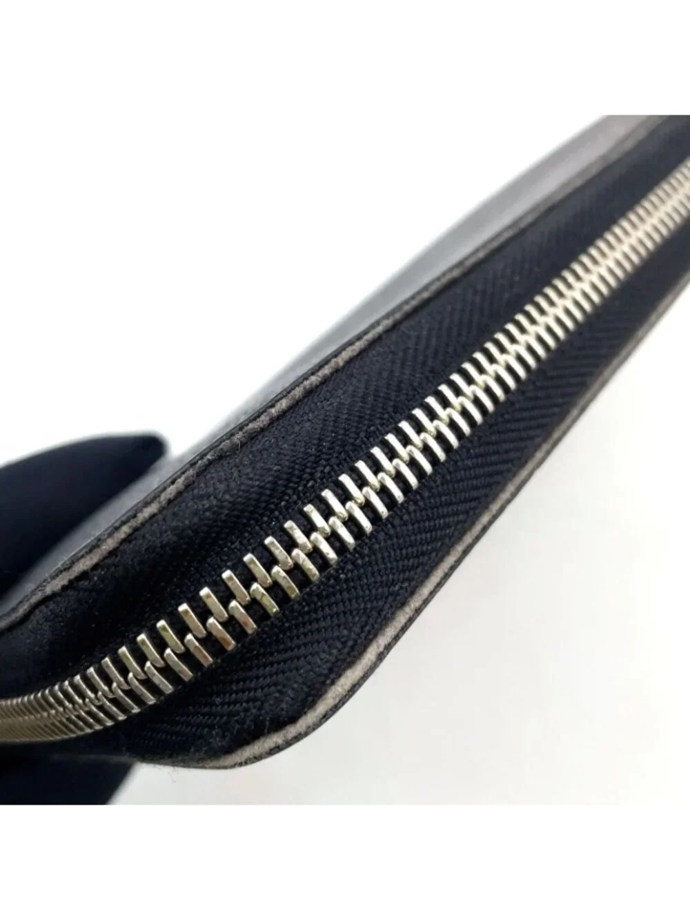 Louis Vuitton Zippy Organizer Damier Graphite Leather Black Zip Around Wallet